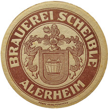 ALTER BIERDECKEL Brauerei