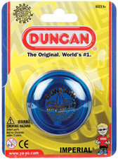 DUNCAN IMPERIAL YO-YO - THE ORIGINAL WORLDS #1 YOYO - (BLAU) - BRANDNEU!