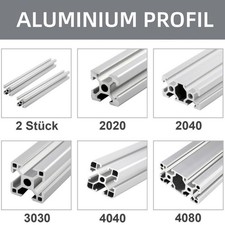 2PC ALU Profil Aluprofil 20x20