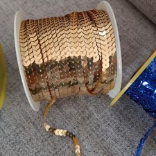 Pailettenband Bordüre Rolle