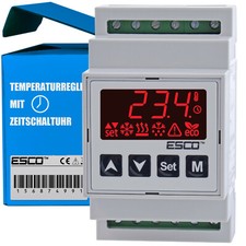 DIN Schiene digital Kessel Brenner Thermostat mit Zeitschaltuhr RTC 230V 12V 24V