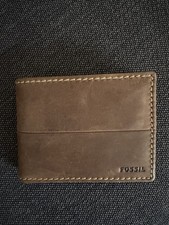 Fossil Geldbörse Echtleder Braun