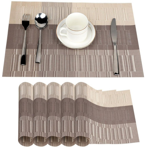 6er set platzsets pvc in - 6er, platzsets,