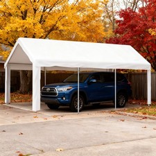 Lagerzelt Carport Zelt Garagenzelt Festzelt Pavillon Gerätezelt 3 × 6 m