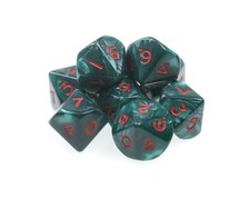 RPG 10x W10 Würfel Set Poly