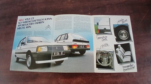 Autoprospekt citroen visa von - citroen,