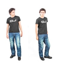 OJ FREESTYLE MOTORRADHOSE PANT DOPPELLAGIG WASSERDICHT GR XS