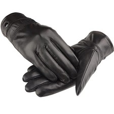 BUNDESWEHR LEDERHANDSCHUHE BW HANDSCHUHE GEFÜTTERT WINTER LEDER FINGERHANDSCHUHE