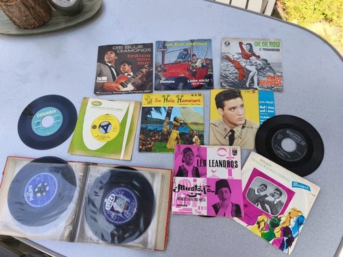 Vinyl schallplatten alte - 45,