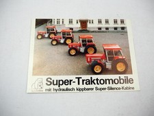 Schlüter Super 1050 1250 V VL 1500 2000 TV TVL Traktomobile Prospekt 1980