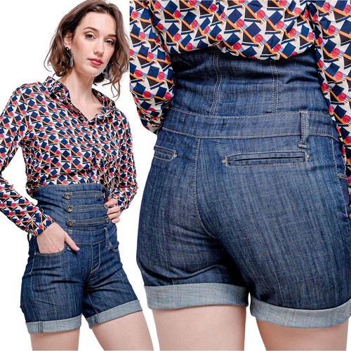 Damen high waist - high, sommerhose