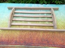 alte Holz Badewannenablage Wäscheablage Vintage Retro Ablage 80cm x 38cm