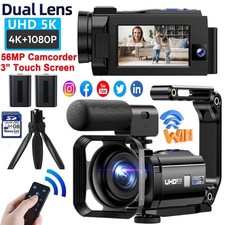 5K Camcorder Doppelobjektiv