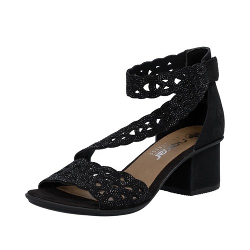 Rieker sandalette schwarz - rieker,