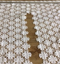 Landhausgardine   mit Gardinenstange 100cm 