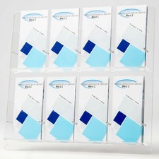 Prospektwandhalter,Wandprospekthalter,Flyerhalter,DIN LANG,DIN A6,1/3A4