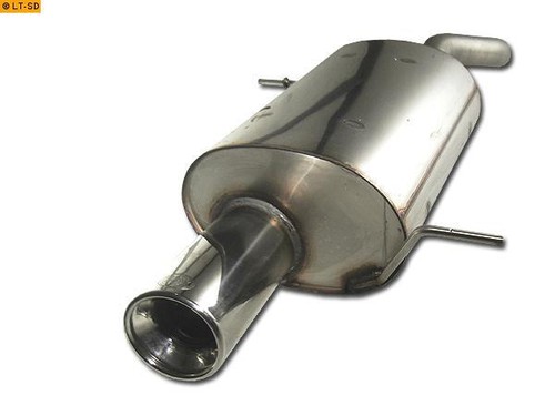 Fox sportauspuff 1x100mm - fox,