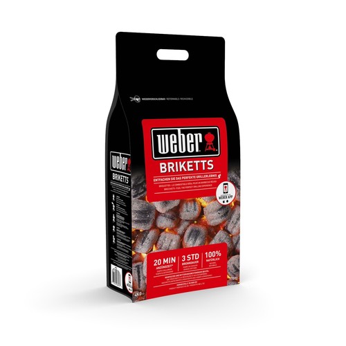Weber brikett 4kg - weber,