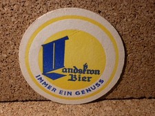 alter DDR Bierdeckel VEB Landskron Brauerei Görlitz Sachsen aus Sammlung 