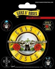 GUNS N' ROSES AUFKLEBER SET