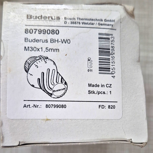 Buderus w0 - buderus, bh-w0
