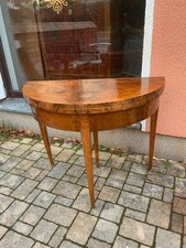 Biedermeier Demi Lune Nussbaum
