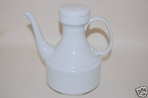 Kaffeekanne petra relief weiss - petra,