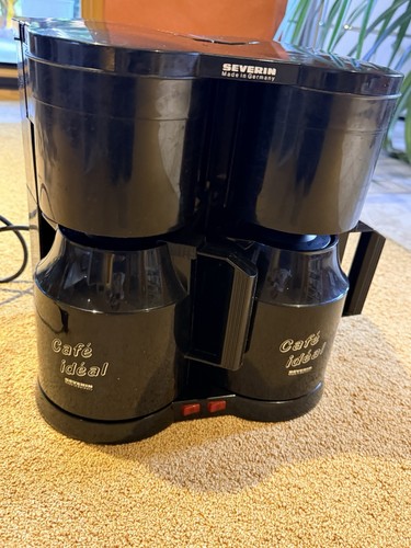 Doppelte kaffeemaschine - doppelte,