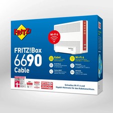 AVM FRITZ!BOX 6690 Cable Kabelmodem WLAN Router Wifi 6 DOCSIS 3.1 Mesh NEU