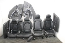 MINI COOPER S Countryman R60 Leder Innen Sitze W / Tür Karten Set 2011 Rhd