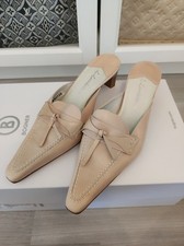 Damen Slipper Schuhe Nude