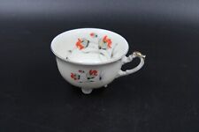 Koenigszelt Charlotte Elfenbein Teetasse Tasse Vintage Retro Blume H 6 cm