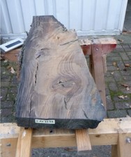 Mooreiche Moorholz 3000 Jh. Bog Oak Bohlen Epoxidharz Tisch Bretter Drechselholz