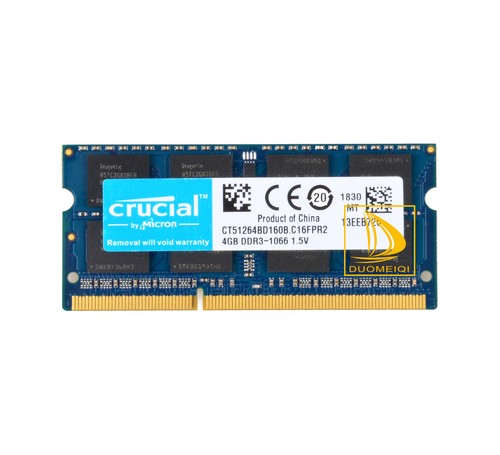 Crucial 4gb 2rx8 pc3 8500s - 2x,