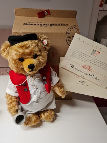 Steiff bernhard der postbräu - bernhard,