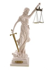 Große Justitia Göttin der