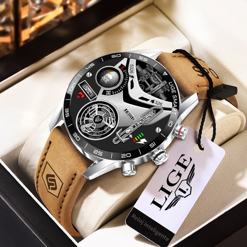 Lige herren smartwatch amoled - lige,