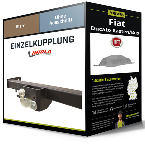 Starre anhängerkupplung für - starre,