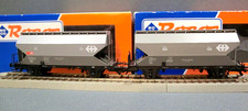 2 St., ROCO 46391, Silowagen Spezialwagen Getreide, SBB, Schweiz KKK, NEM, OVP,