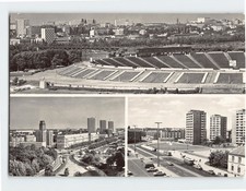 Postcard Widok ogólny Warsaw