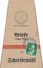 Briefm. DR, BEUTELFAHNE nach Schneidemühl