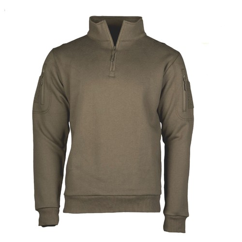 Tactical sweatshirt mit zipper - tactical,