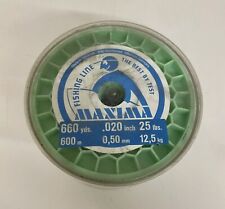 Vintage MAXIMA Fishing Line 600m 0,50mm 12,5kg