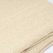 Sonnensegel Sonnenschutz HDPE Windschutz UV Schutz Dreieck Creme 4x6m #cm19