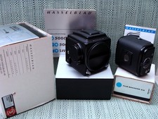 Hasselblad - 500CM Black Body A12 Magazin "unused Fullset/Serviced" - OVP!