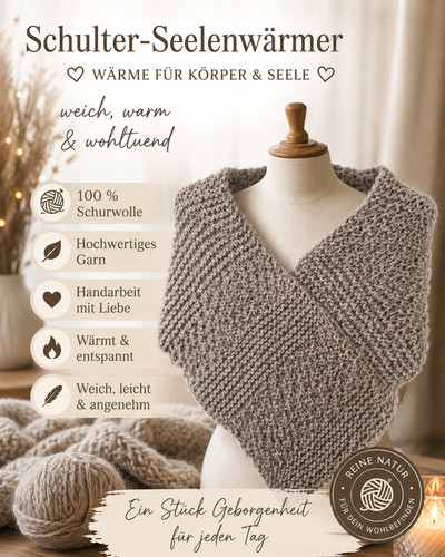 Schultertuch seelenwärmer - -seelenwärmer,