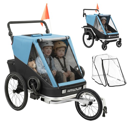 Kinderanhänger fahrrad 1 - kinderanhänger, 2