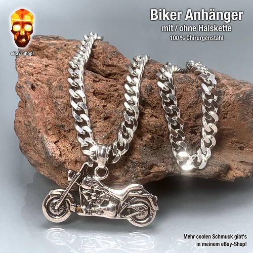 Biker ketten anhänger - biker,