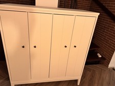 Ikea Idanäs Schrank Mit Falttüren In Weiß