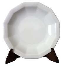 1x (von6) Suppenteller  Tirschenreuth Bavaria SMCS Facette weiß Neuzustand